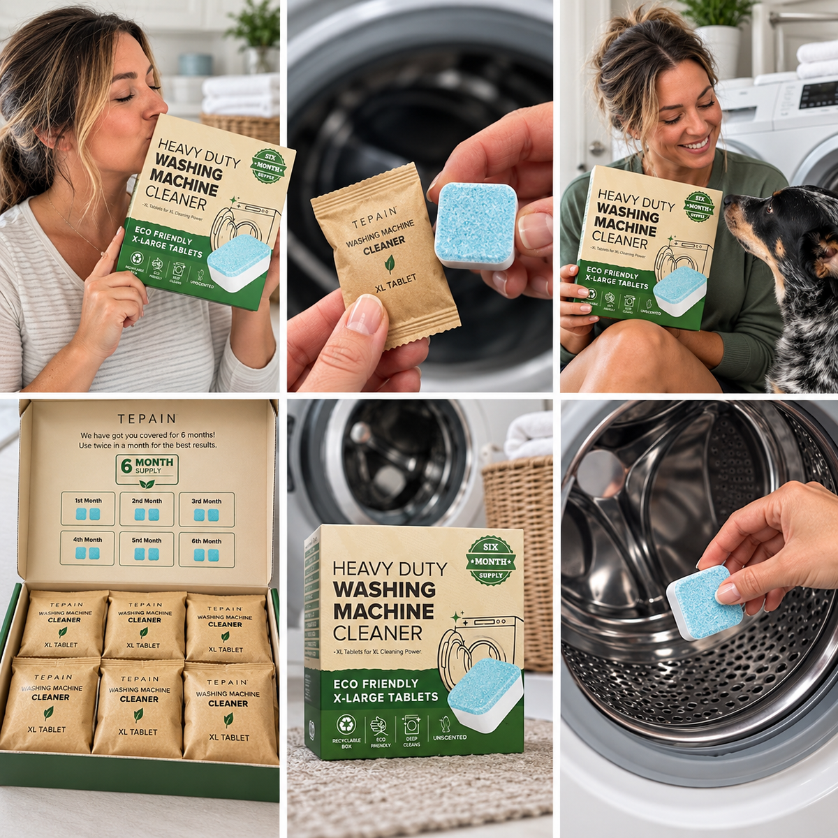 Tepain Washing Machine Pods